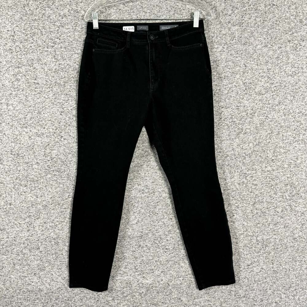 J.Jill Denim Women's Size 8 Black Premium Flex Stretch High Rise Leggings